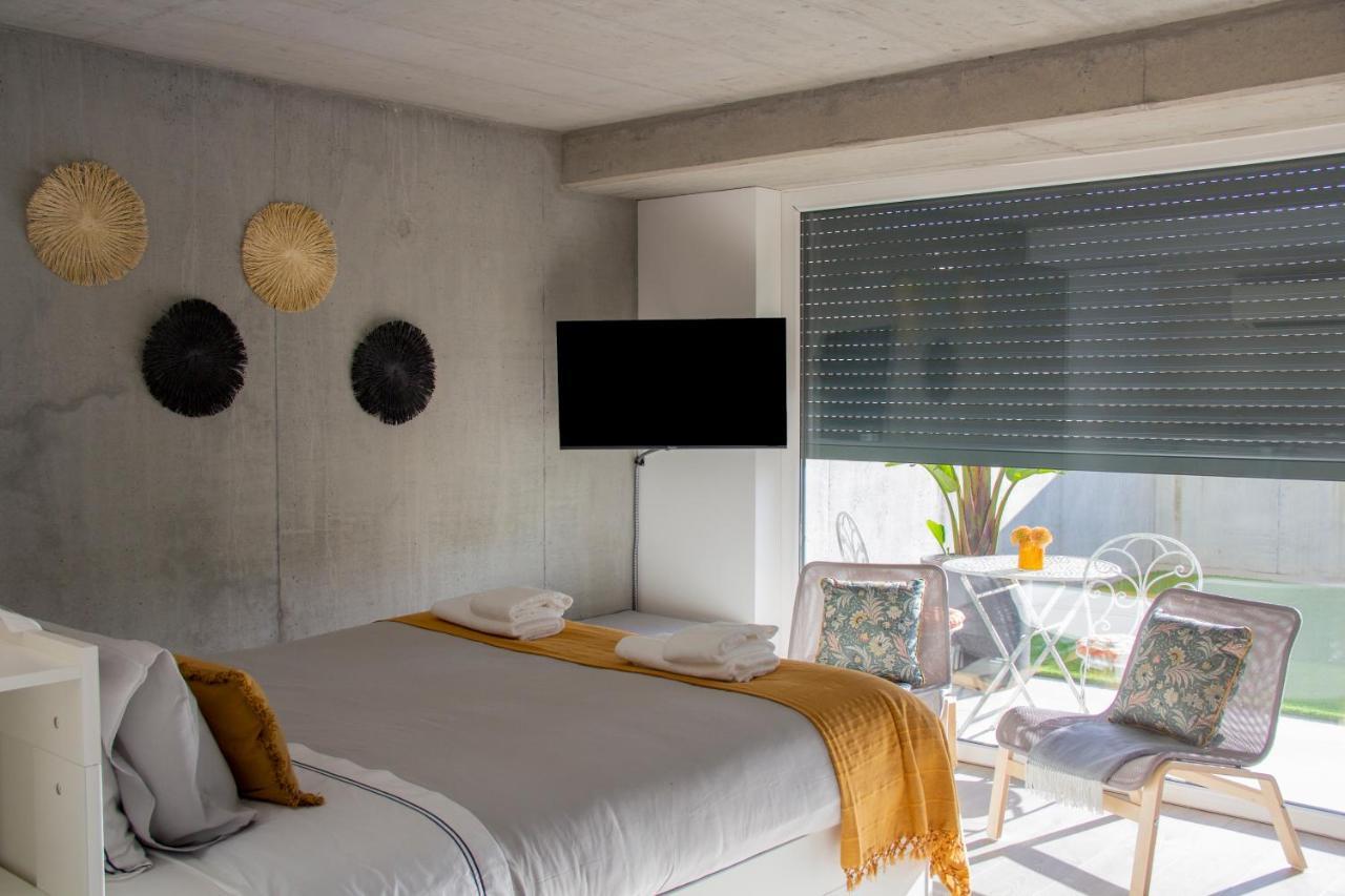 Casa Das Falcoeiras - Estudio Com Terraco Privado Aveiro Exterior foto